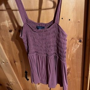 American eagle maroon tank top.